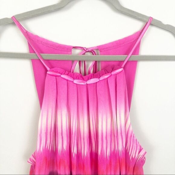 B. DARLIN | Pink Patterned Bubble Dress Size 10 - Picture 4 of 7